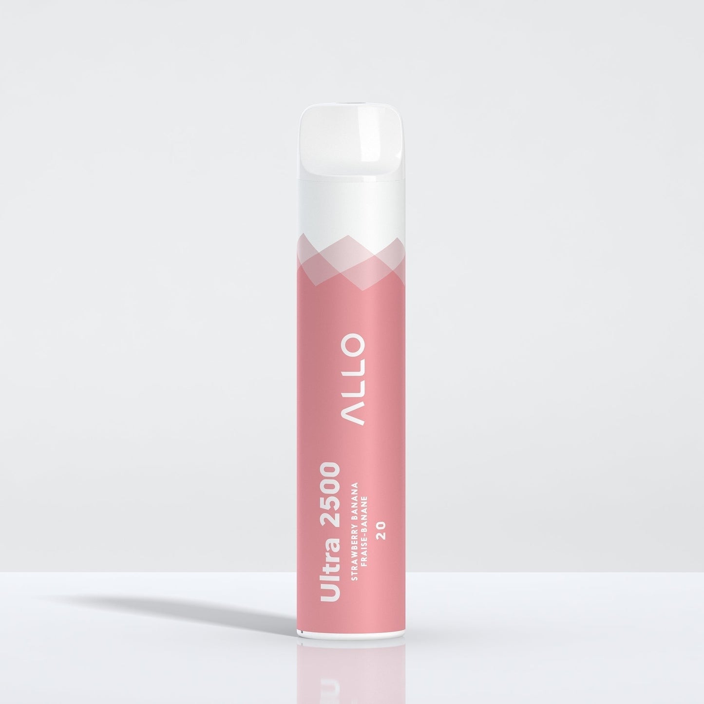 Allo Ultra 2500 Strawberry Banana 20mg Disposable (Provincial)