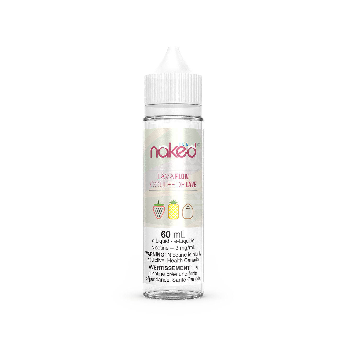 Naked E-liquid Lava Flow 3mg - 60ml (Provincial)