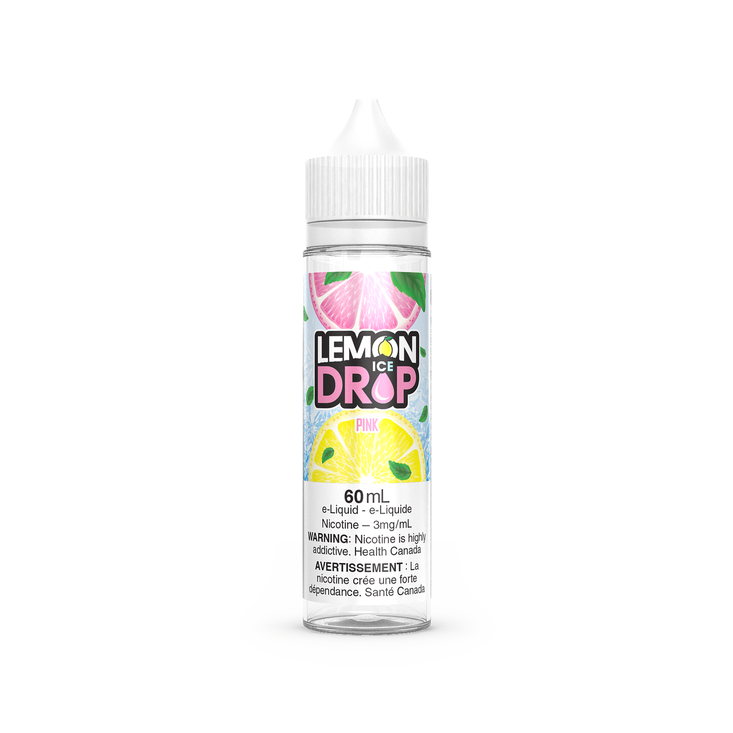 Lemon Drop Ice E-liquid Pink 12mg - 60ml (Provincial)