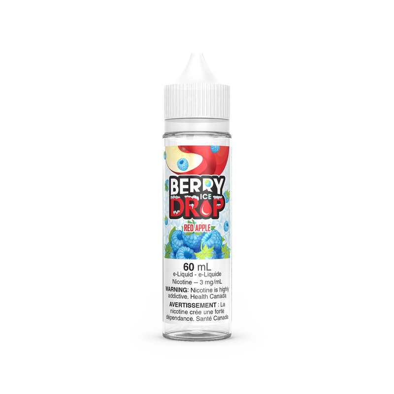 Berry Drop Ice e-liquid Red Apple 3mg/ml 60ml (Provincial)