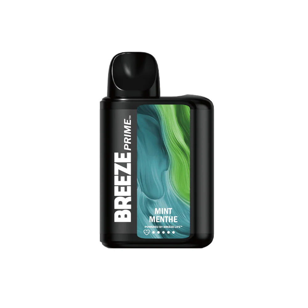 Breeze Prime Synthetic 50 Mint 6000 puff 20mg/mL disposable (Provincial)