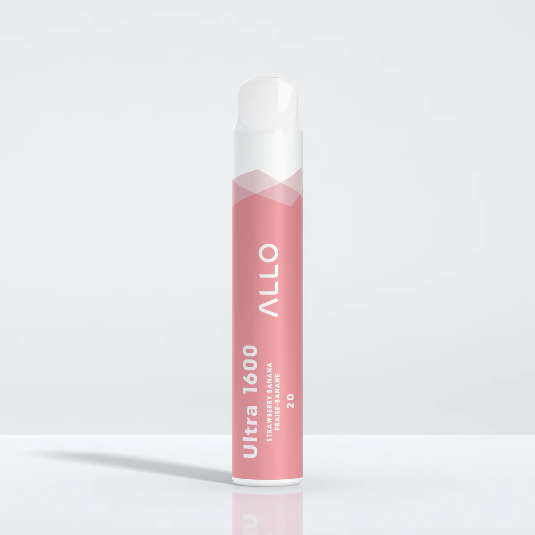 Allo Ultra 1600 Strawberry Banana 20mg Disposable (Provincial)