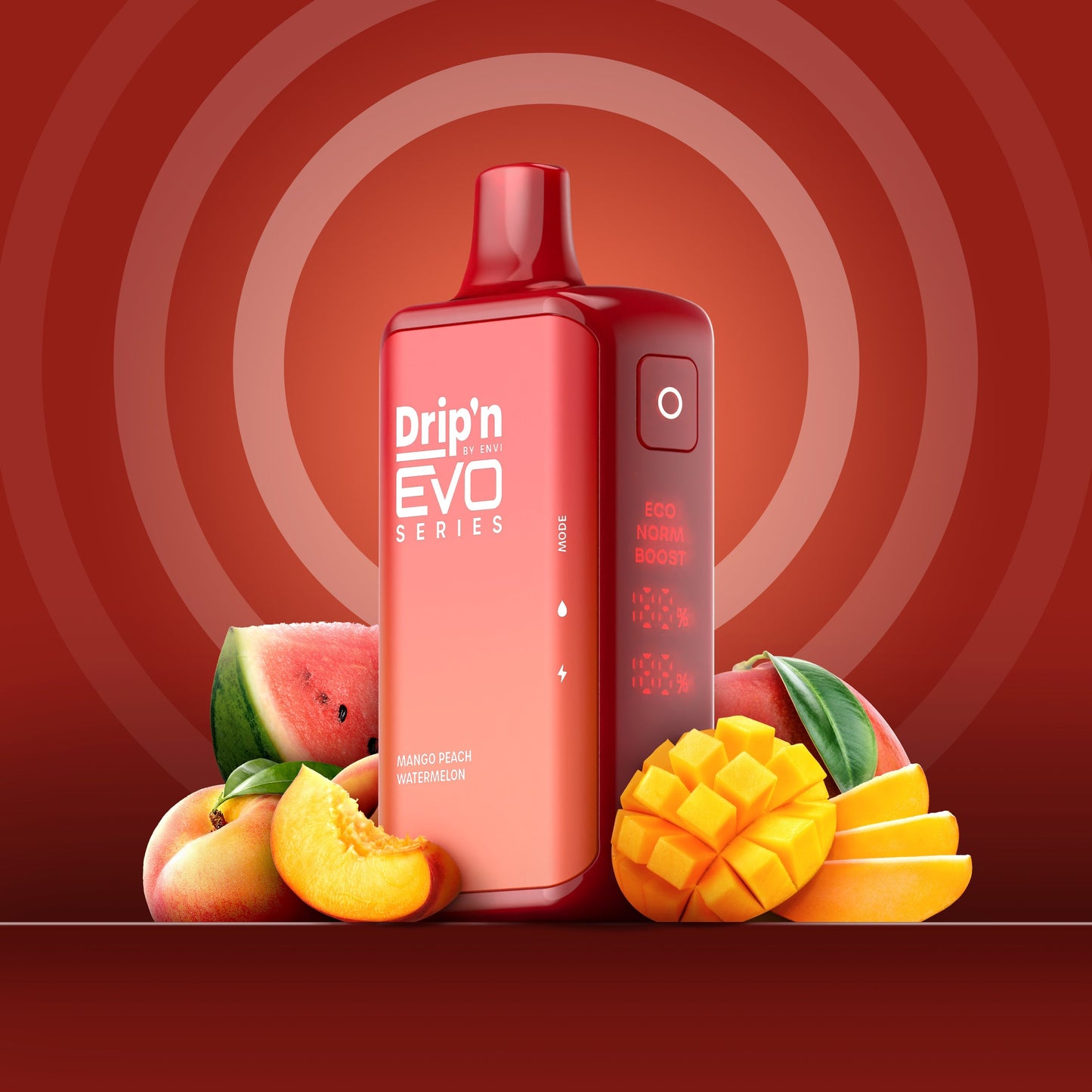 Drip’n 28K Puff Mango Peach Watermelon 20mg/mL disposable (Provincial)