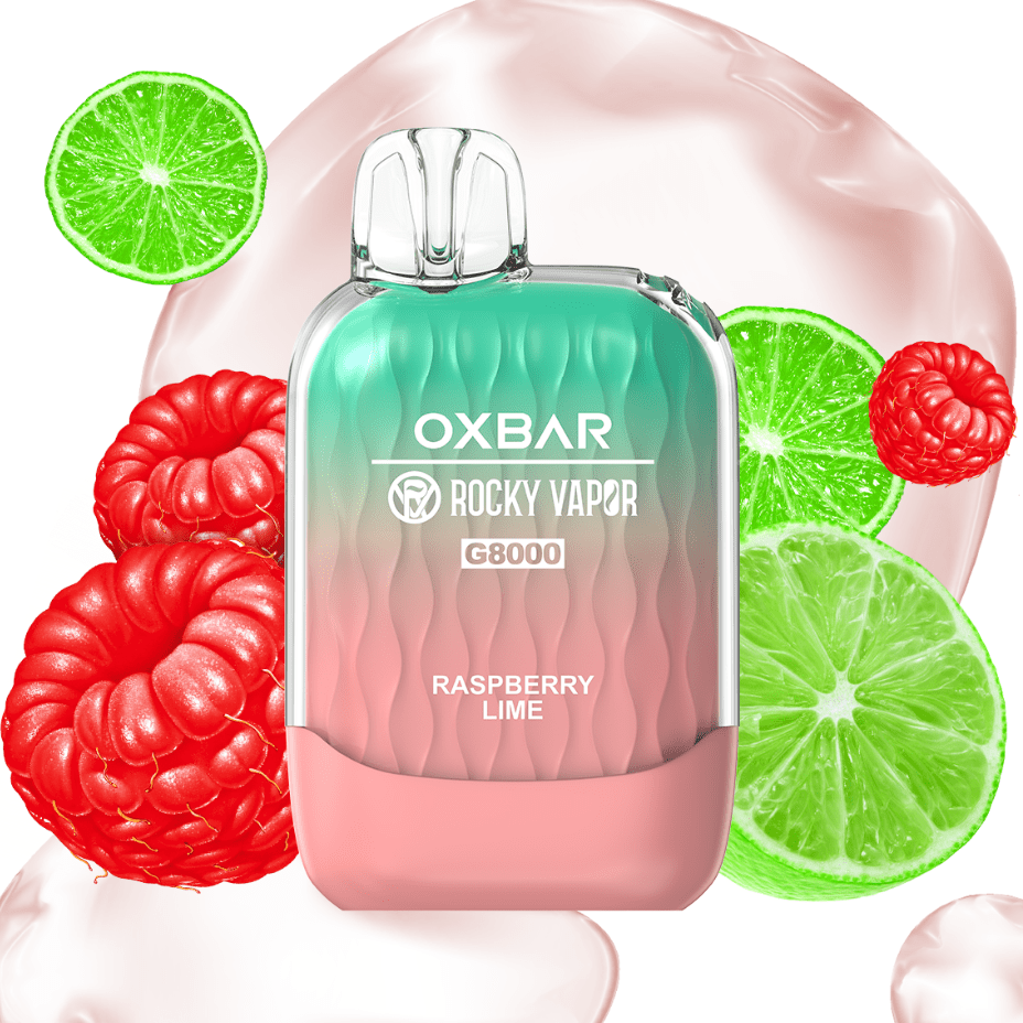 Oxbar G-8000 Raspberry lime 20mg/mL disposable (Provincial)