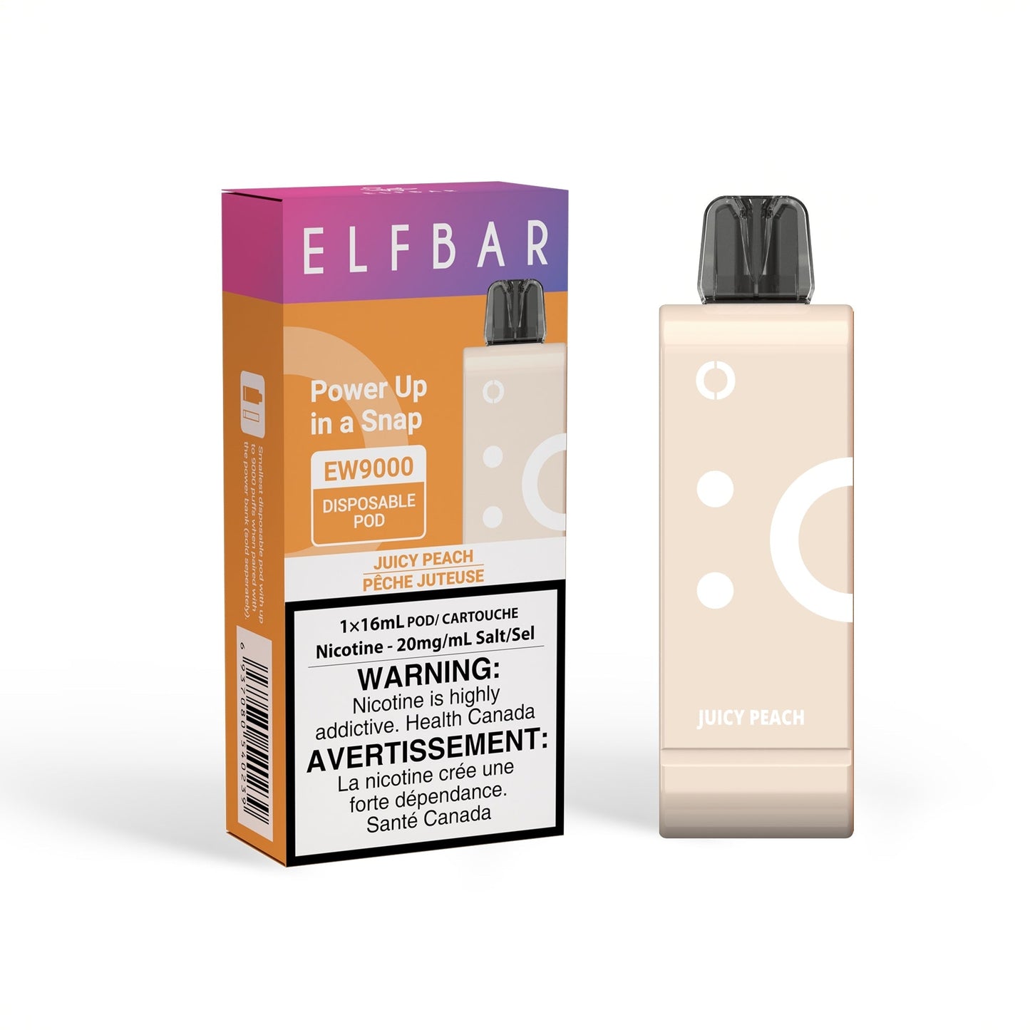 Elf Bar EW9000 Pod Juicy Peach 20mg (Provincial)