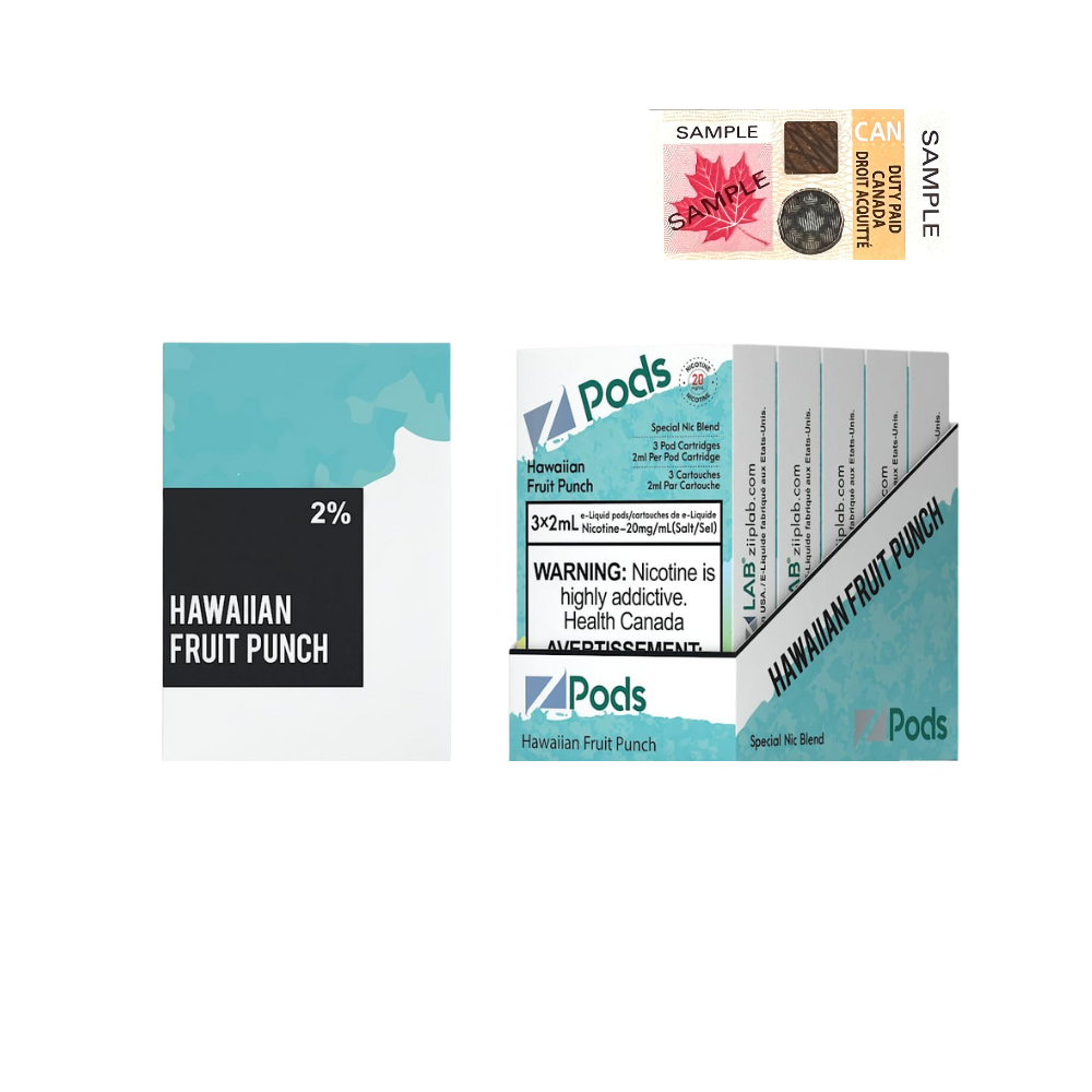 Zpods Hawaiian Fruit Punch 20mg (Provincial)