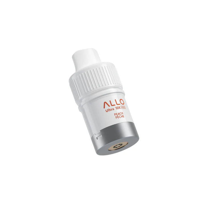 Allo Ultra 10K Peach Pre-Filled Pod 20mg (Provincial)