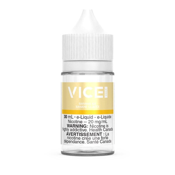 Vice Salt E-Liquid Banana Ice 20mg - 30ml (Provincial)