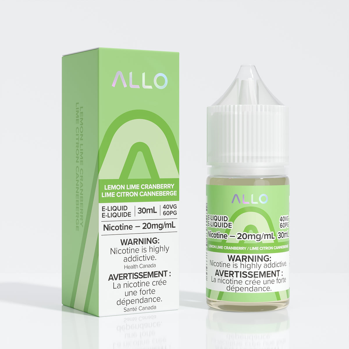 Allo E-Liquid Lemon Lime Cranberry 20mg - 30ml (Provincial)