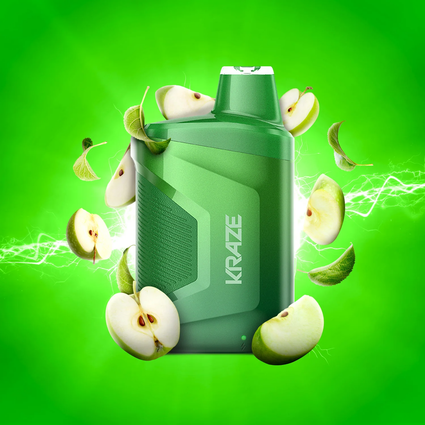 Kraze 5k Green Apple 20mg/mL disposable (Provincial)