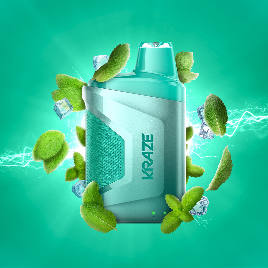 Kraze 5k Spearmint 20mg/mL disposable (Provincial)
