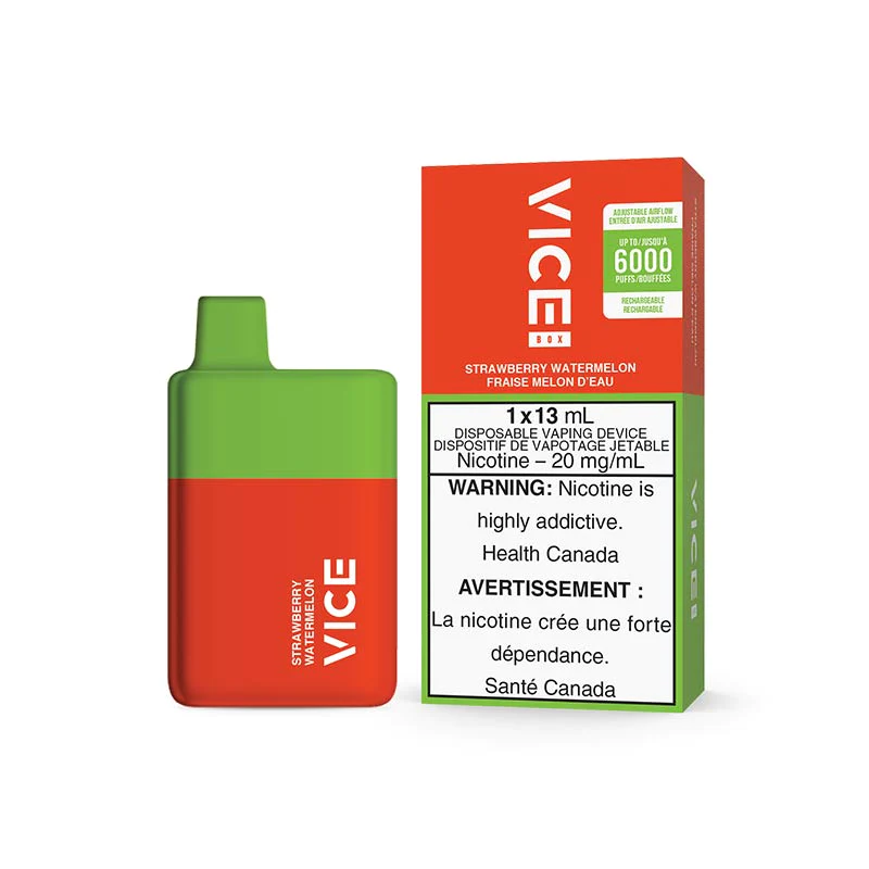 Vice Box 6000 Strawberry Watermelon 20mg/mL disposable(Provincial)