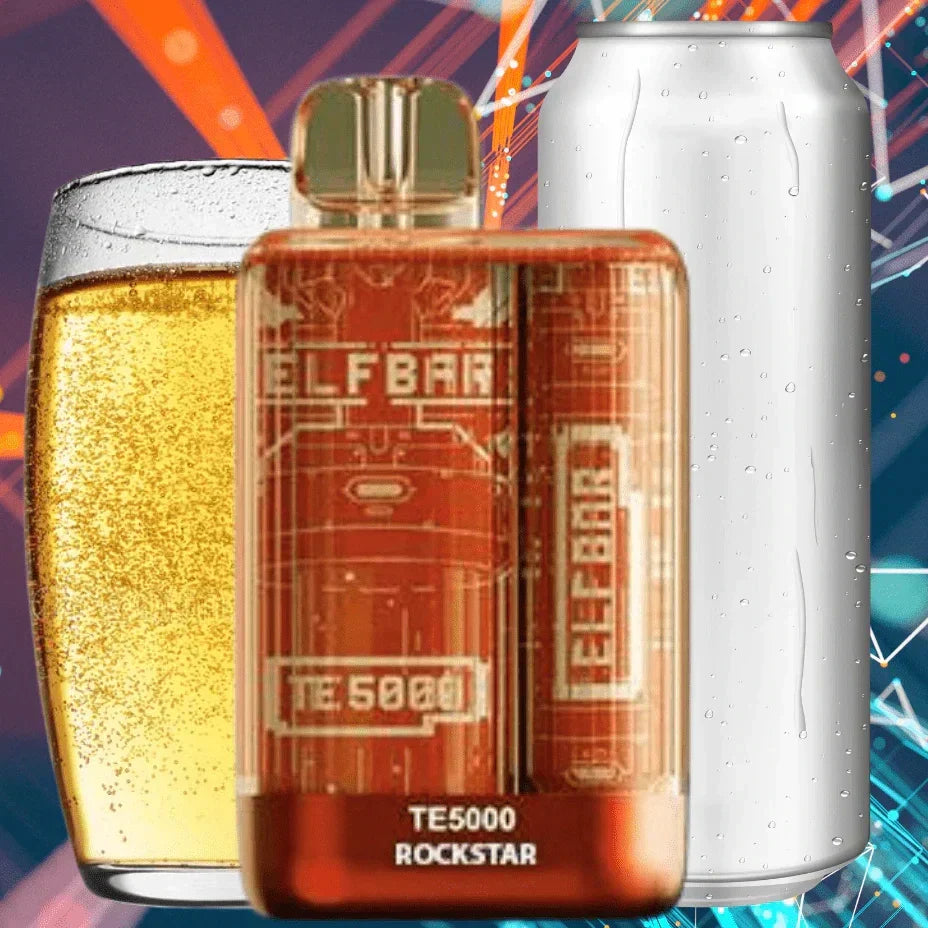 Elf Bar TE5000 Rockstar disposable 20mg/mL (Provincial)