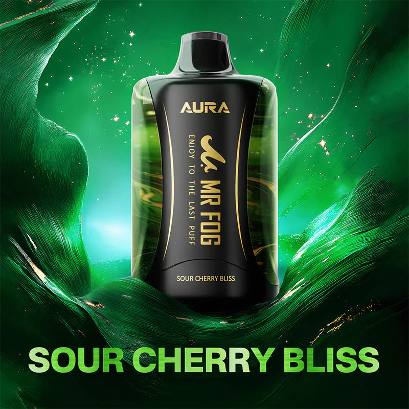 Mr Fog Aura 60K Sour Cherry Bliss 20mg/mL disposable( Provincial)