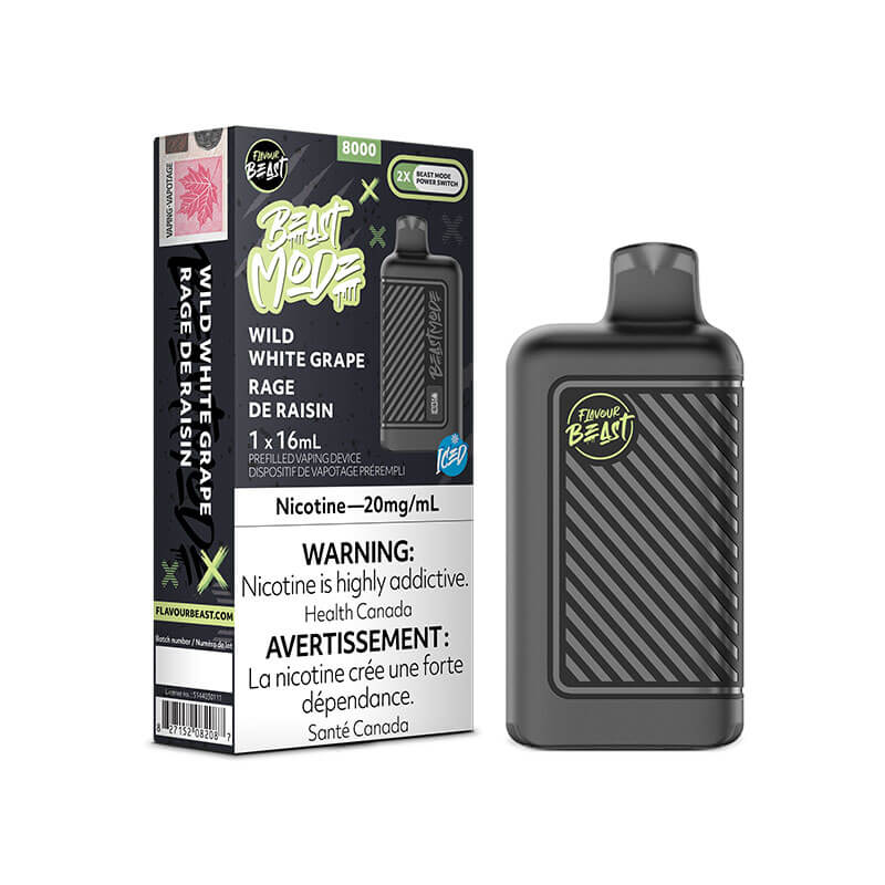 Flavour Beast Mode 8K Wild White Grape 20mg (Provincial)