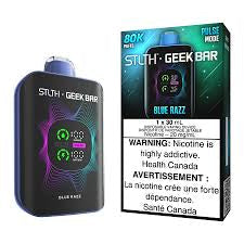 Stlth X Geek Bar 80K Blue Razz 20mg/ml disposable(Provincial)
