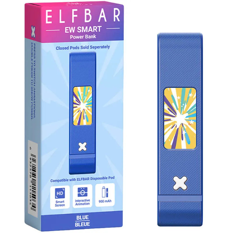 Elf Bar EW25K LED Power Bank - Blue