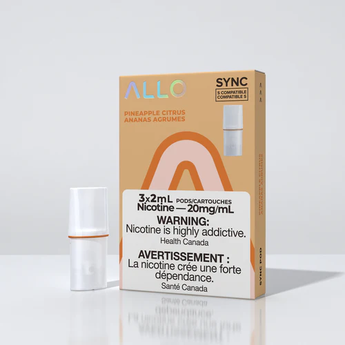 Allo Sync Pineapple Citrus 20mg Pods (Provincial)