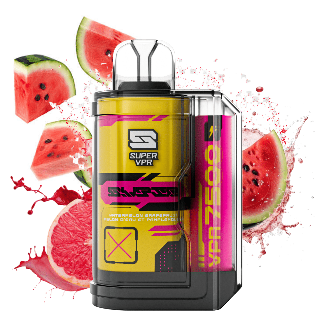 Super VPR 7500 Watermelon Grapefruit 20mg/mL disposable (Provincial)