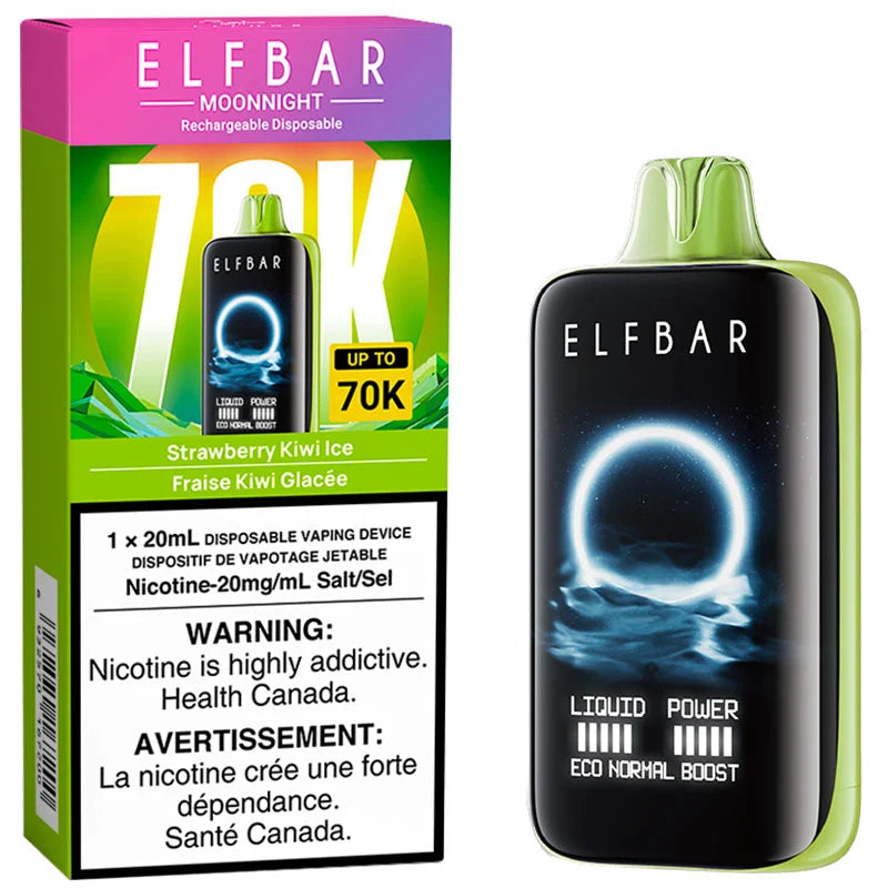 Elf Bar Moonlight 70k Strawberry Kiwi Ice 20mg/mL disposable (Provincial)