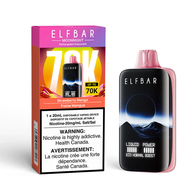 Elf Bar Moonlight 70k Strawberry Mango 20mg/mL disposable (Provincial)