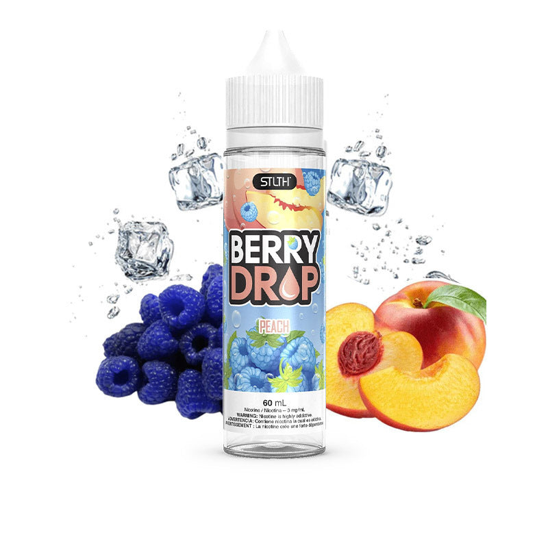 Berry Drop e-liquid Peach 0mg/ml 60ml (Provincial)