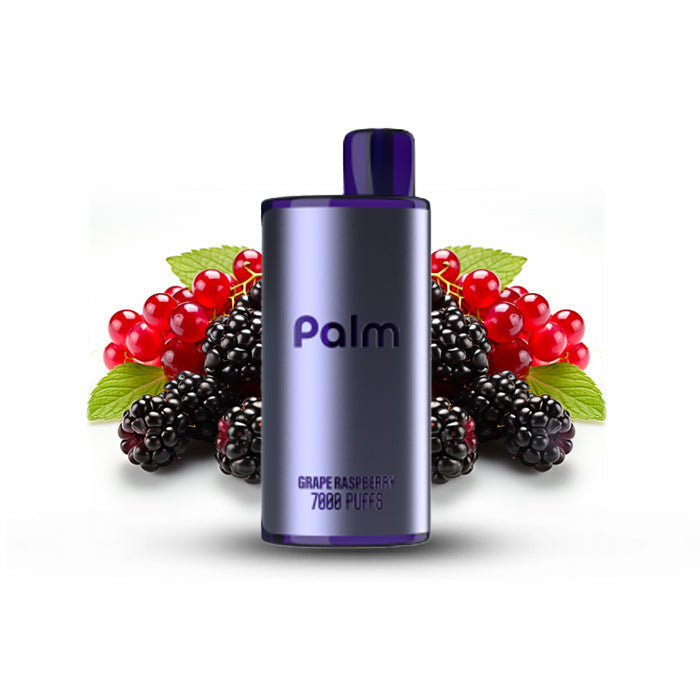 Palm Pop Hit 7000 Grape Raspberry 20mg/ml disposable (Provincial)