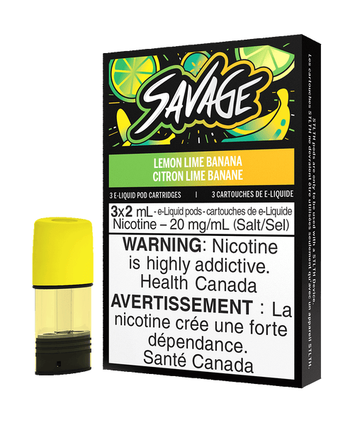 Stlth Savage Lemon Lime Banana 20mg pods (Provincial)
