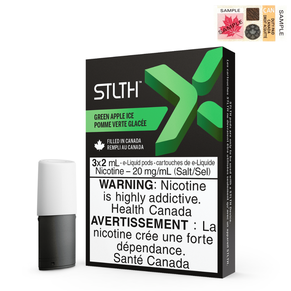 Stlth X Pod Green Apple Ice 20mg (Provincial)