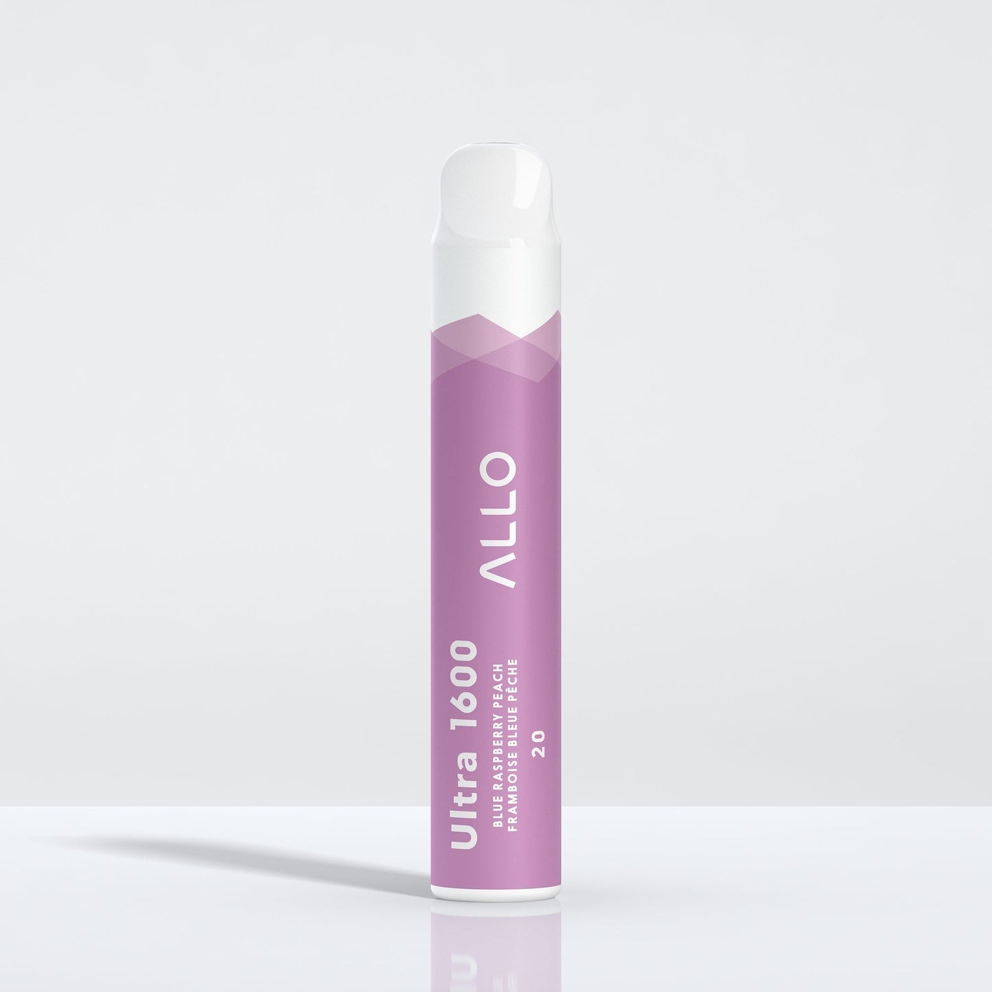 Allo ultra 1600 Blue Raspberry Peach 20mg disposable (Provincial)