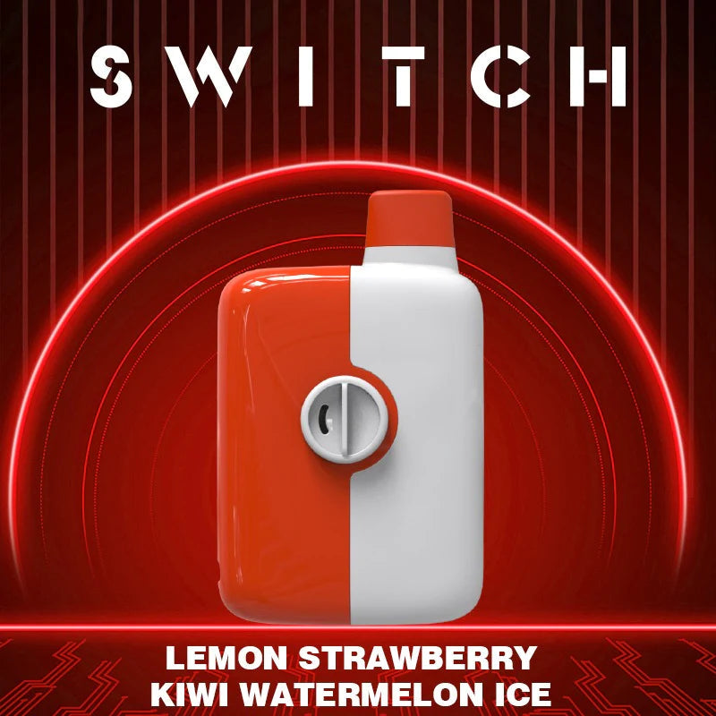 Mr Fog Switch 5500 Lemon Strawberry Kiwi Watermelon Ice 20mg/mL disposable( Provincial)