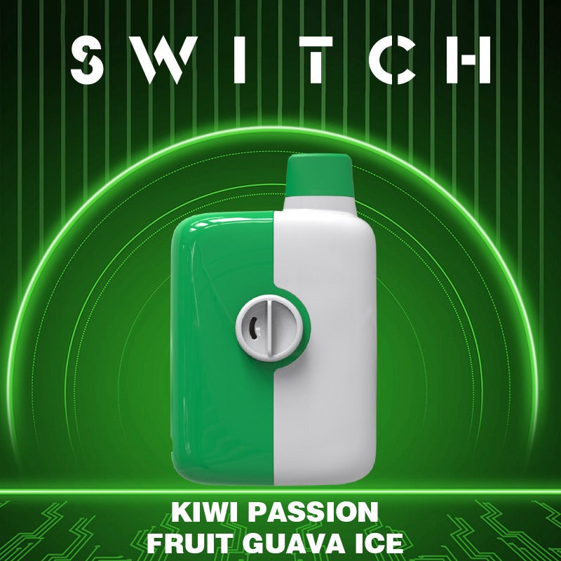 Mr Fog Switch 5500 Kiwi Passionfruit Guava Ice 20mg/mL disposable( Provincial)
