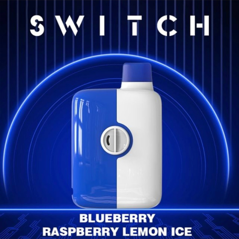 Mr Fog Switch 5500 Lemon Blueberry Raspberry Ice 20mg/mL disposable (Provincial)