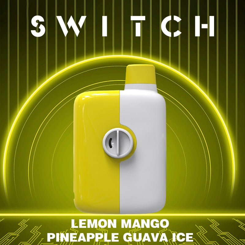 Mr Fog Switch 5500 Lemon Mango Pineapple Guava ice 20mg/mL disposable (Provincial )