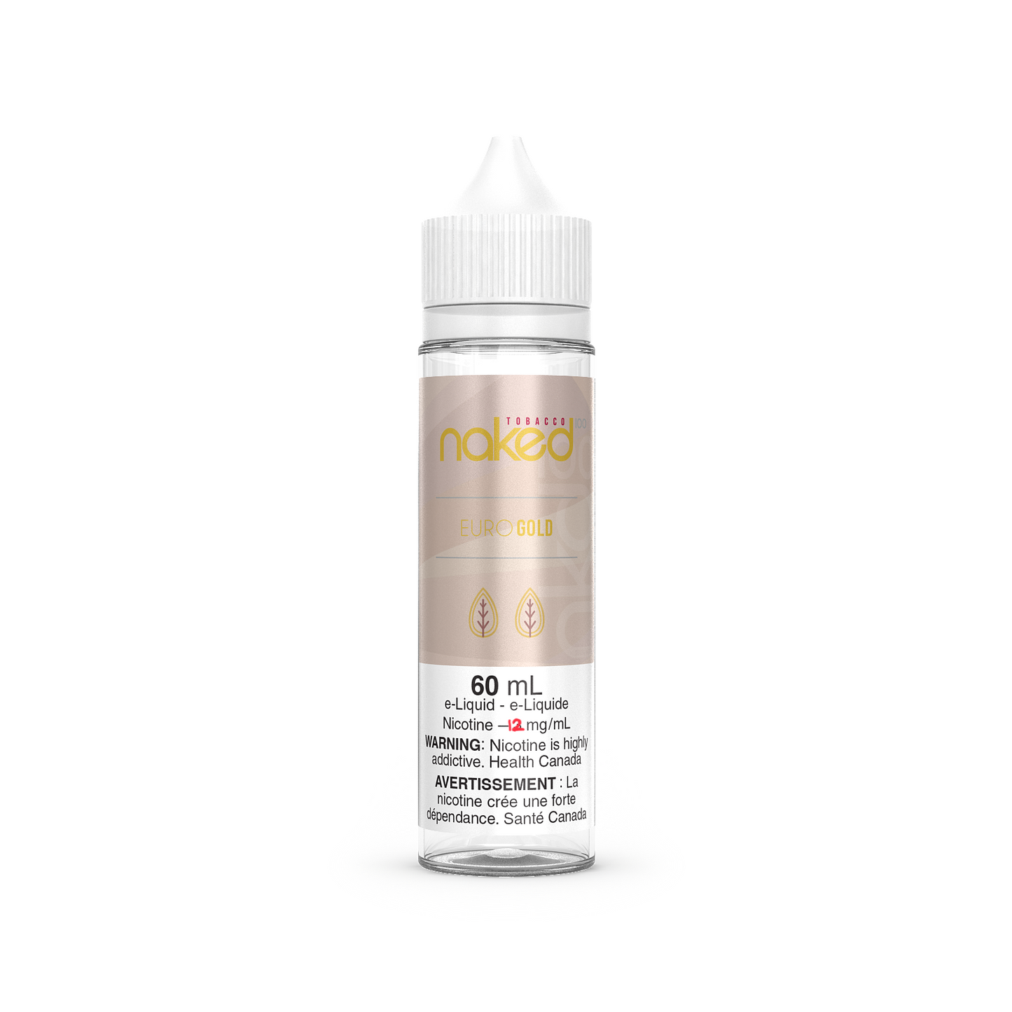 Naked E-liquid Euro Gold 6mg - 60mL (Provincial)