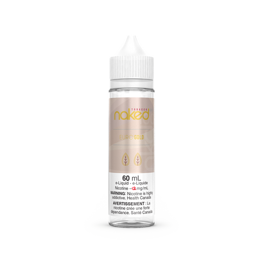 Naked E-liquid Euro Gold 6mg - 60mL (Provincial)