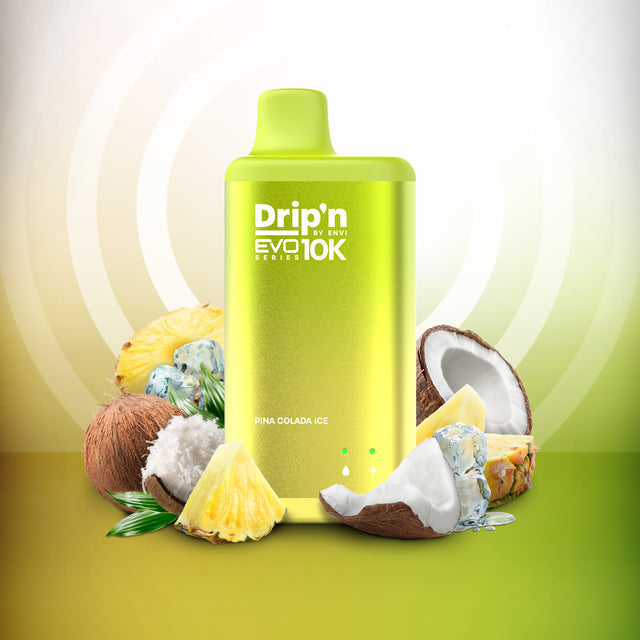 Drip’n EVO 10K Pina Colada Ice 20mg/mL disposable (Provincial)
