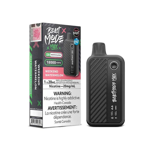 Flavour Beast Mode Max 18k Weekend Watermelon 20mg disposable (Provincial)