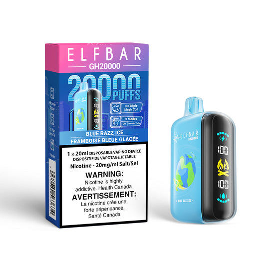 Elf Bar GH20K Blue Razz Ice 20mg/mL disposable (Provincial)