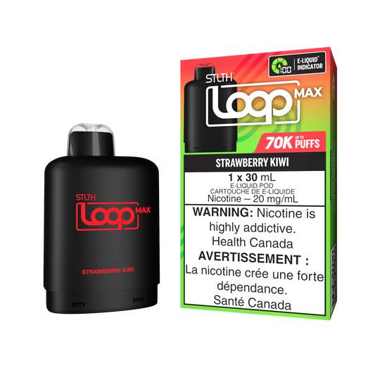 Stlth Loop Pod 70K Strawberry Kiwi 20mg - 30ml (Provincial)