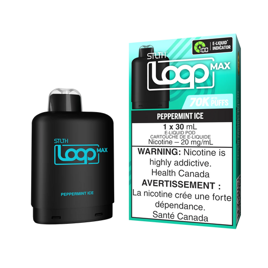 Stlth Loop Pod 70K Peppermint Ice 20mg - 30ml (Provincial)