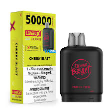 Flavour Beast Level X G2 Ultra Cherry Blast Iced 50k Puffs Pod (Provincial)