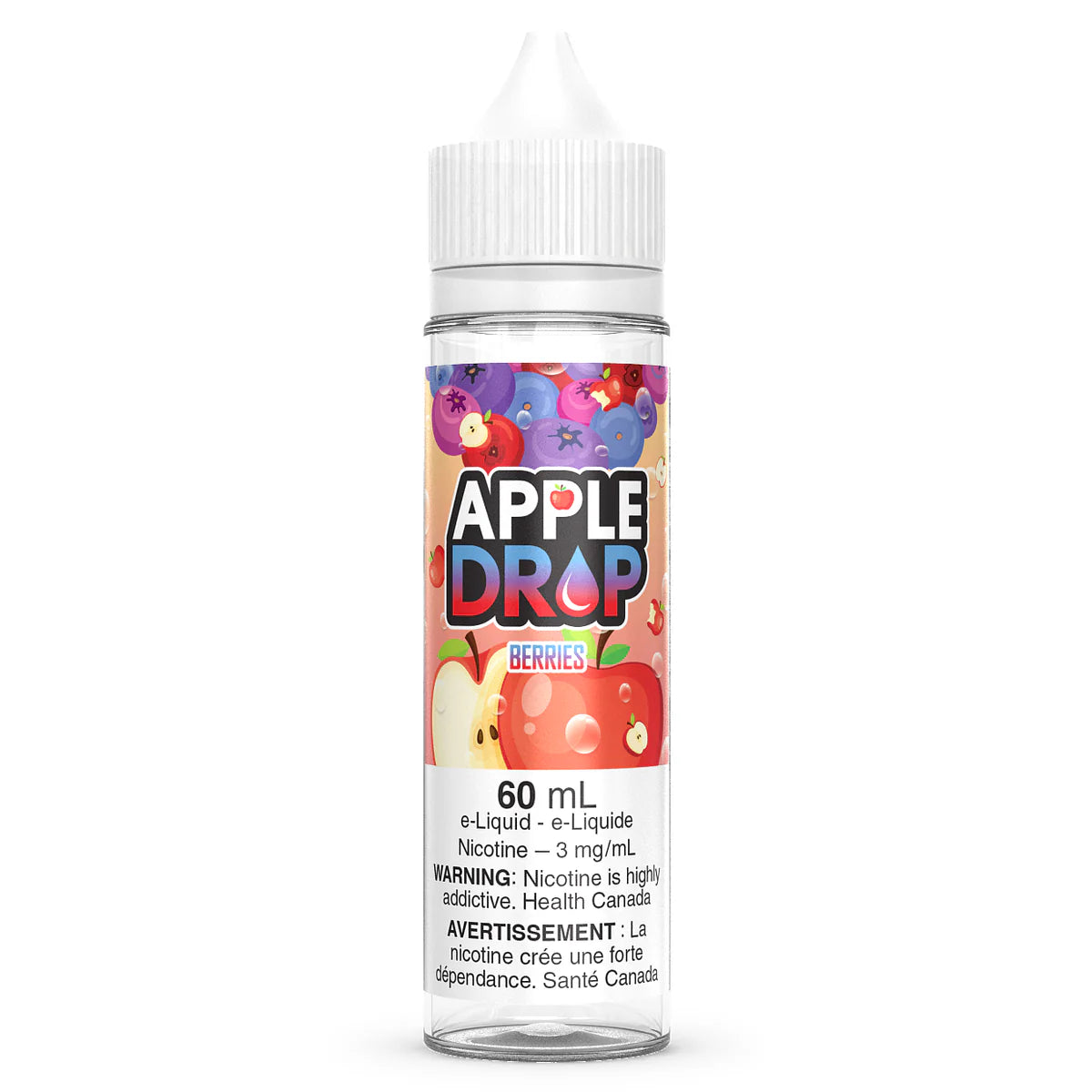 Apple drop E-liquid Berries 3mg - 60ml (Provincial)
