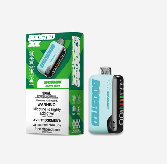 Boosted 30K Spearmint Disposable 20mg/ml (Provincial)