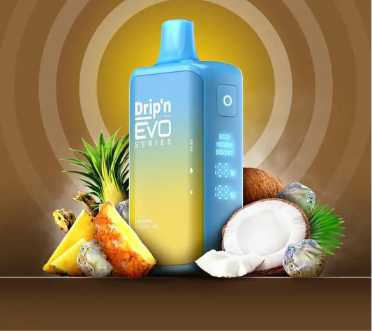 Drip’n 28K Puff Pineapple Coconut Ice 20mg Disposable (Provincial)