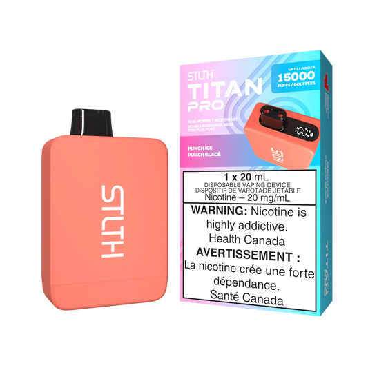 STLTH Titan Pro 15k Punch Ice 20mg/ml Disposable (Provincial)