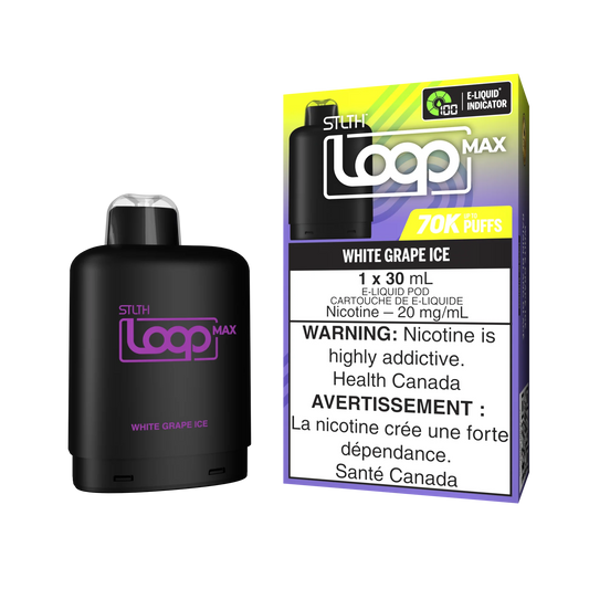 Stlth Loop Pod 70K White Grape Ice 20mg - 30ml (Provincial)
