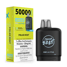 Flavour Beast Level X G2 Ultra Polar Mint Iced 50k Puffs Pod (Provincial)