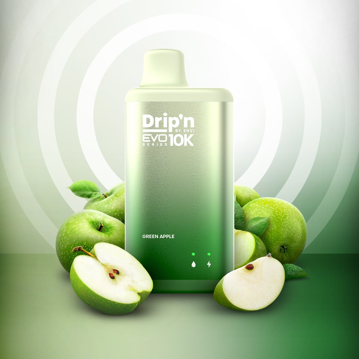 Drip’n EVO 10K Green Apple 20mg/mL disposable (Provincial)