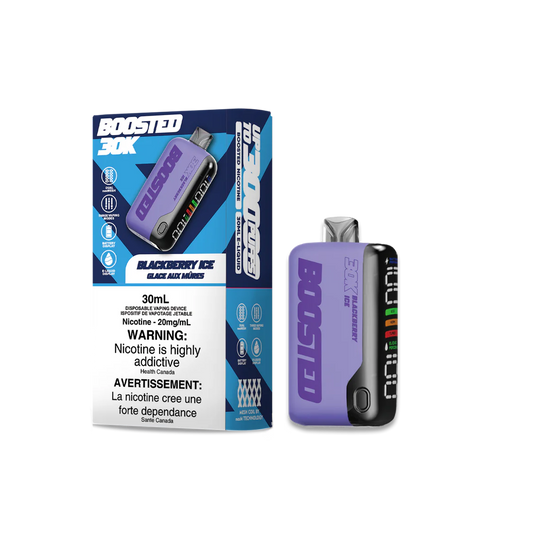 Boosted 30K Blackberry Ice Disposable  20mg/ml (Provincial)